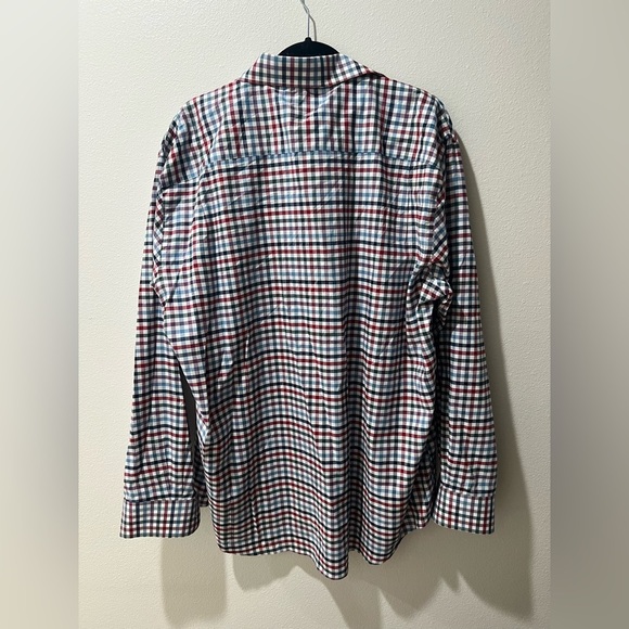 Jos. A. Bank Men’s Plaid Button-Up Shirt, size XL, tailored fit, EUC, casual - Picture 2 of 5